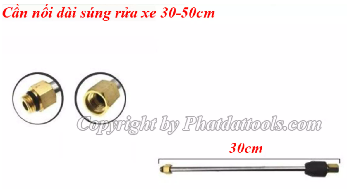 Ông nối súng dài của máy rửa xe