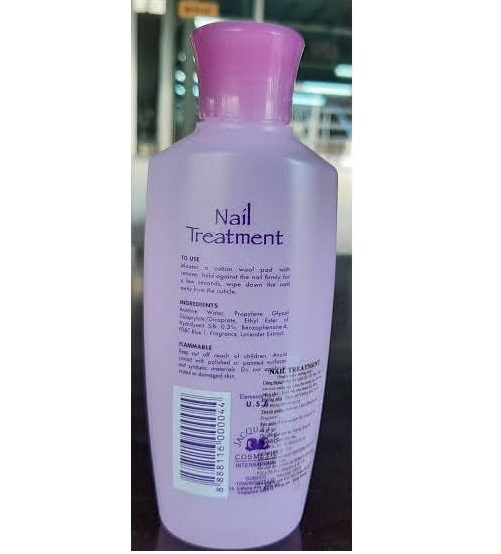 Nước Rửa Móng Tay Jacqualine 200ml (Lavender)