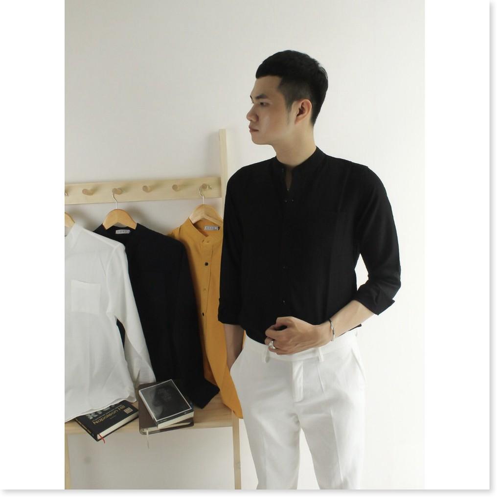 ÁO SƠ MI ĐŨI NAM,ĐƯỢC LÀM BẰNG CHẤT LIỆU VÃI ĐŨI THOÁNG MÁT KHÁNH AN FASHION