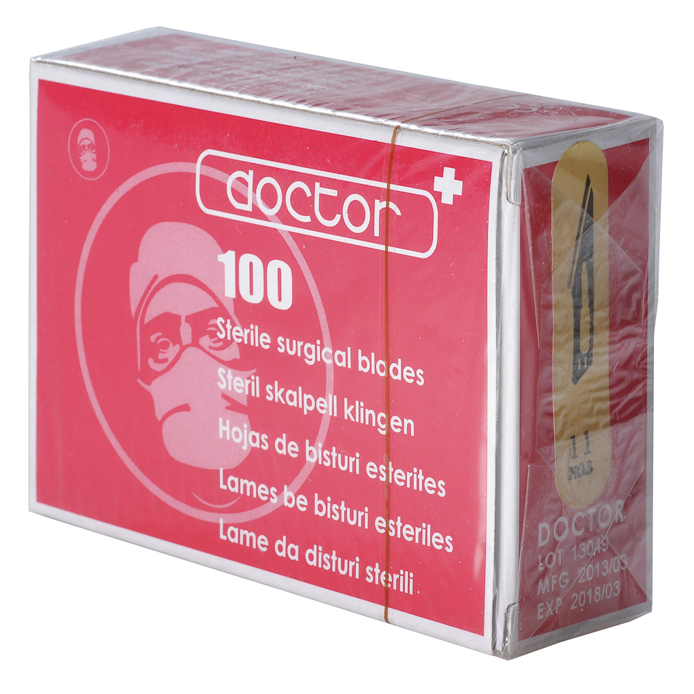 Cán dao mổ số 3 kèm 100 lưỡi dao mổ số 11