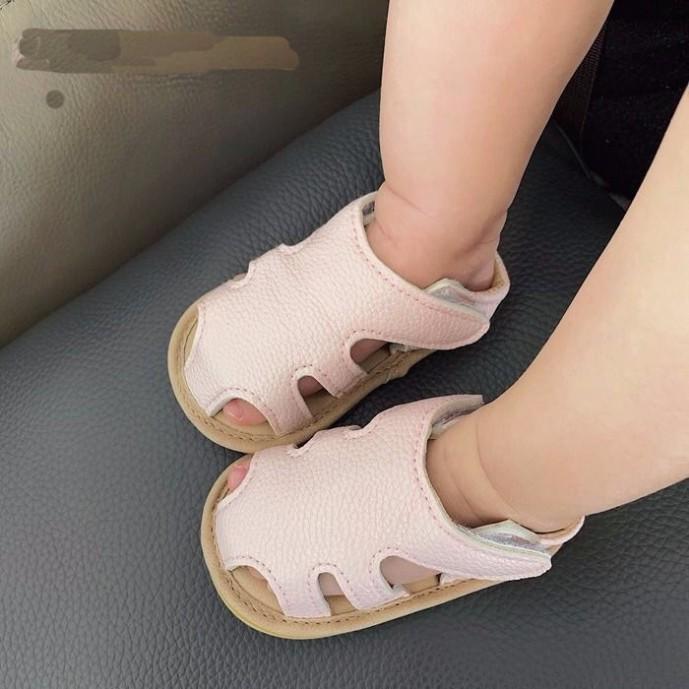Giày sandal tập đi cho bé cao cấp đế cao su chống trơn trượt dễ thương cho bé