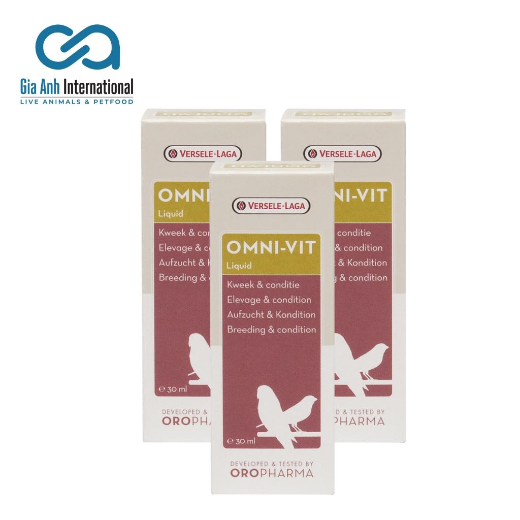 Vitamin Kích Đẻ Dành Cho Chim Sinh Sản Dạng Nước - Versele-laga Oropharma Omni-Vit Tăng Đề Kháng, Khoẻ Mạnh Hộp 30ml