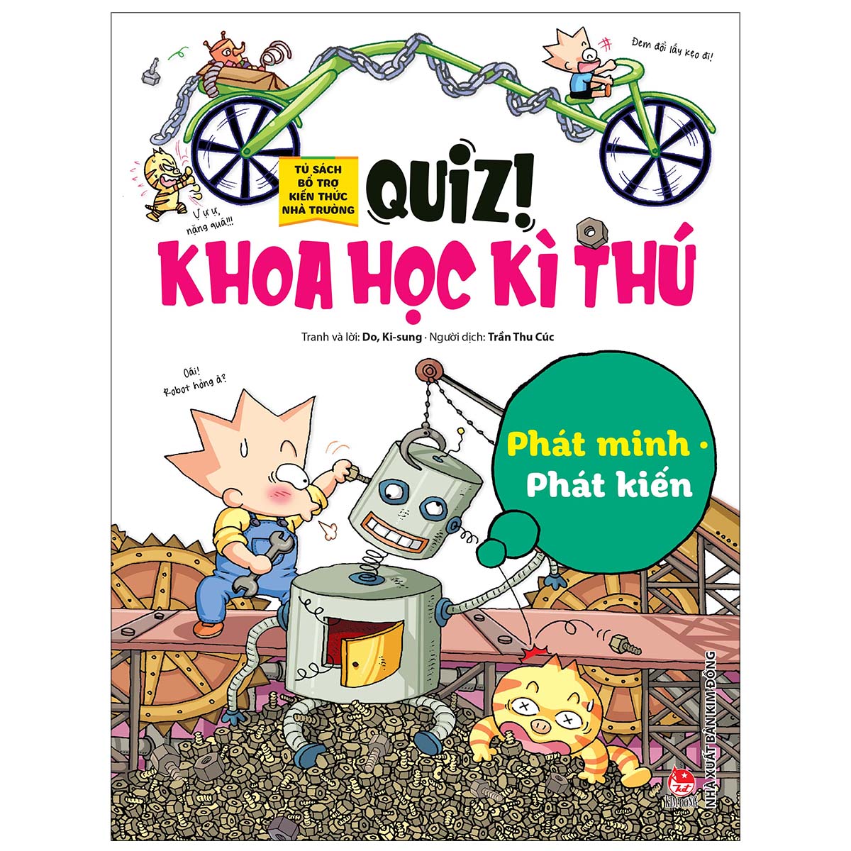 Sách - Quiz! Khoa học kì thú: Phát minh phát kiến