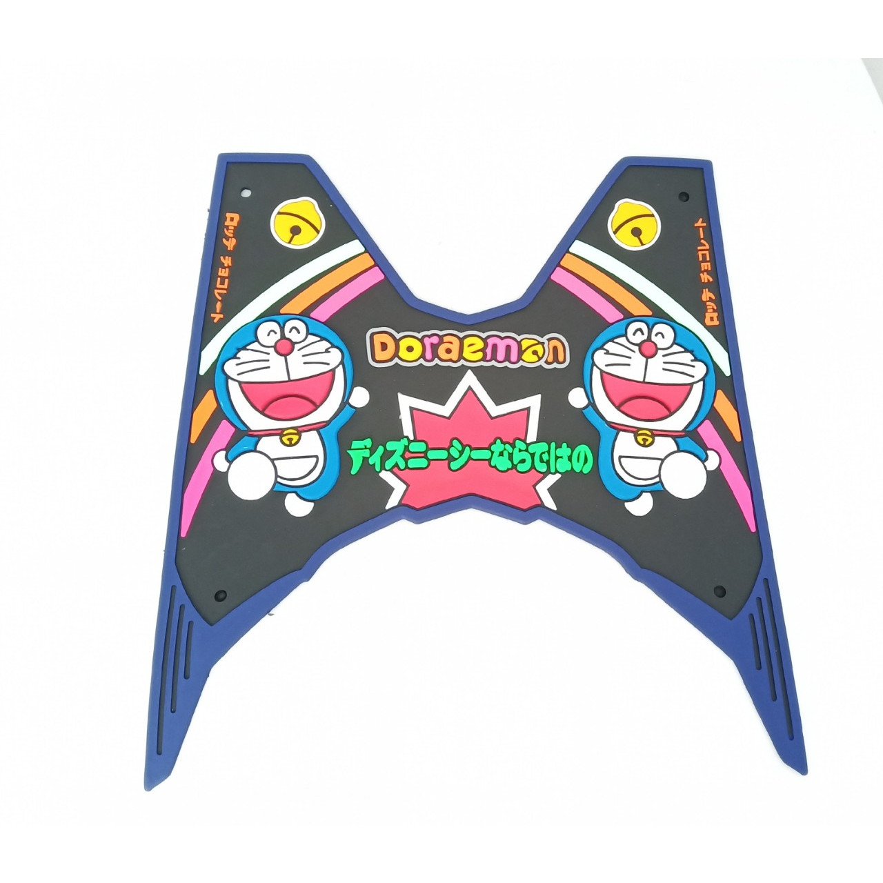 Thảm lót chân cho xe vario hình doraemon tặng bao tay xe máy