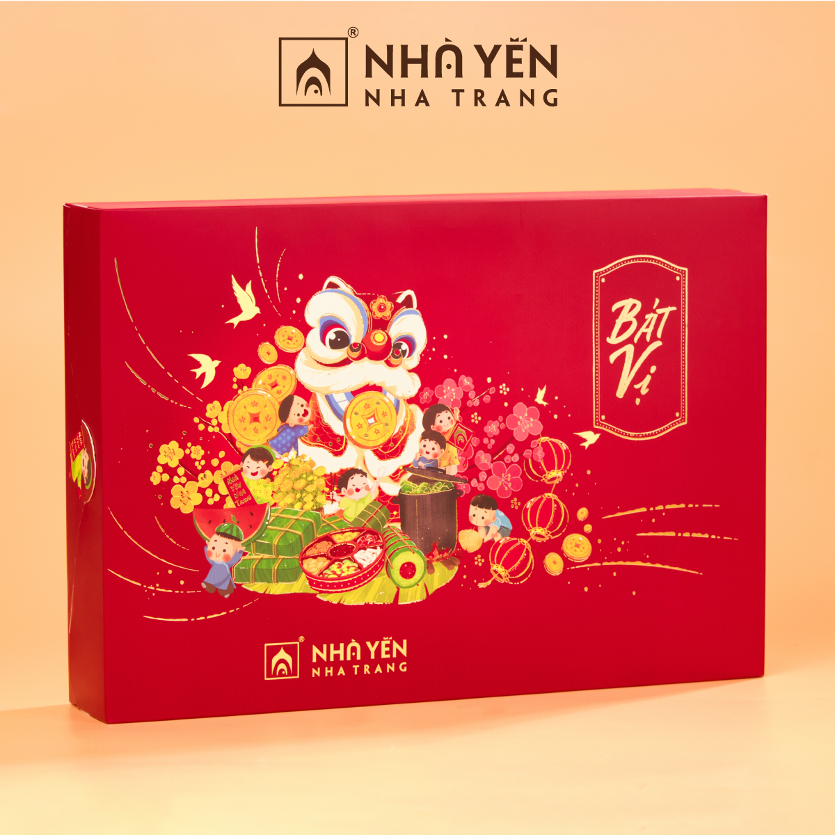 Đặc Sản Khánh Hòa - Nước Yến Sào Bát Vị - Nhà Yến Nha Trang - Hộp 8 Lọ - Tổ Yến Chưng Sẵn - Nước Yến Chưng Sẵn - Hàng Chính Hãng