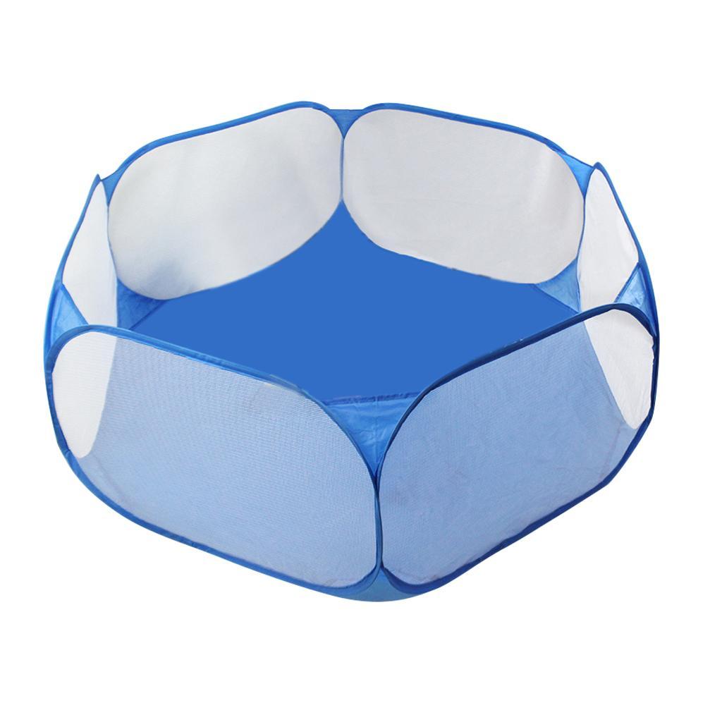 Playpen Cage for Hamster Rabbit Gerbil Squirrel Indoor Outdoor Sky Blue