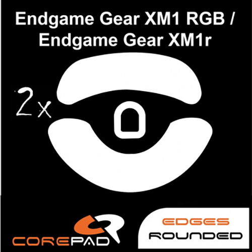 Feet chuột PTFE Corepad Skatez Endgame Gear XM1 RGB / Endgame Gear XM1r - 2 Bộ - Hàng Chính Hãng