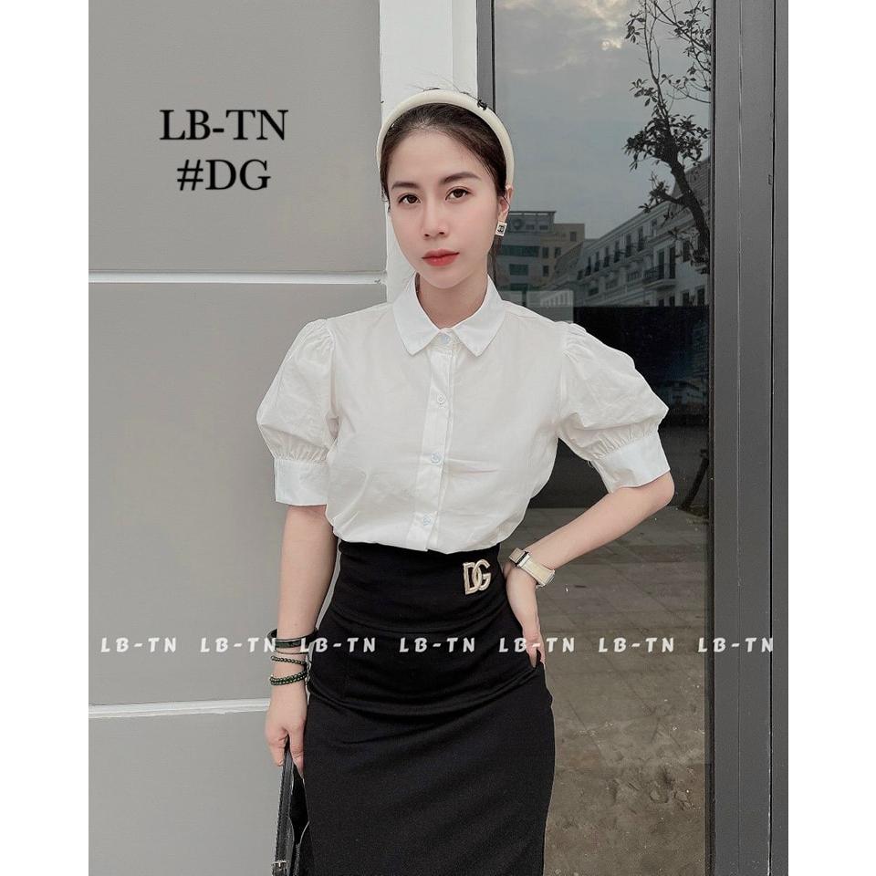 Chân váy bút chì cạp cao gen bụng-chân váy công sở nữ phom ôm body