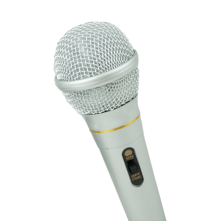 Micro Chuyên Karaoke Có Dây Âm Thanh Cao Cấp Đỉnh Cao PKCB M11 Bạc