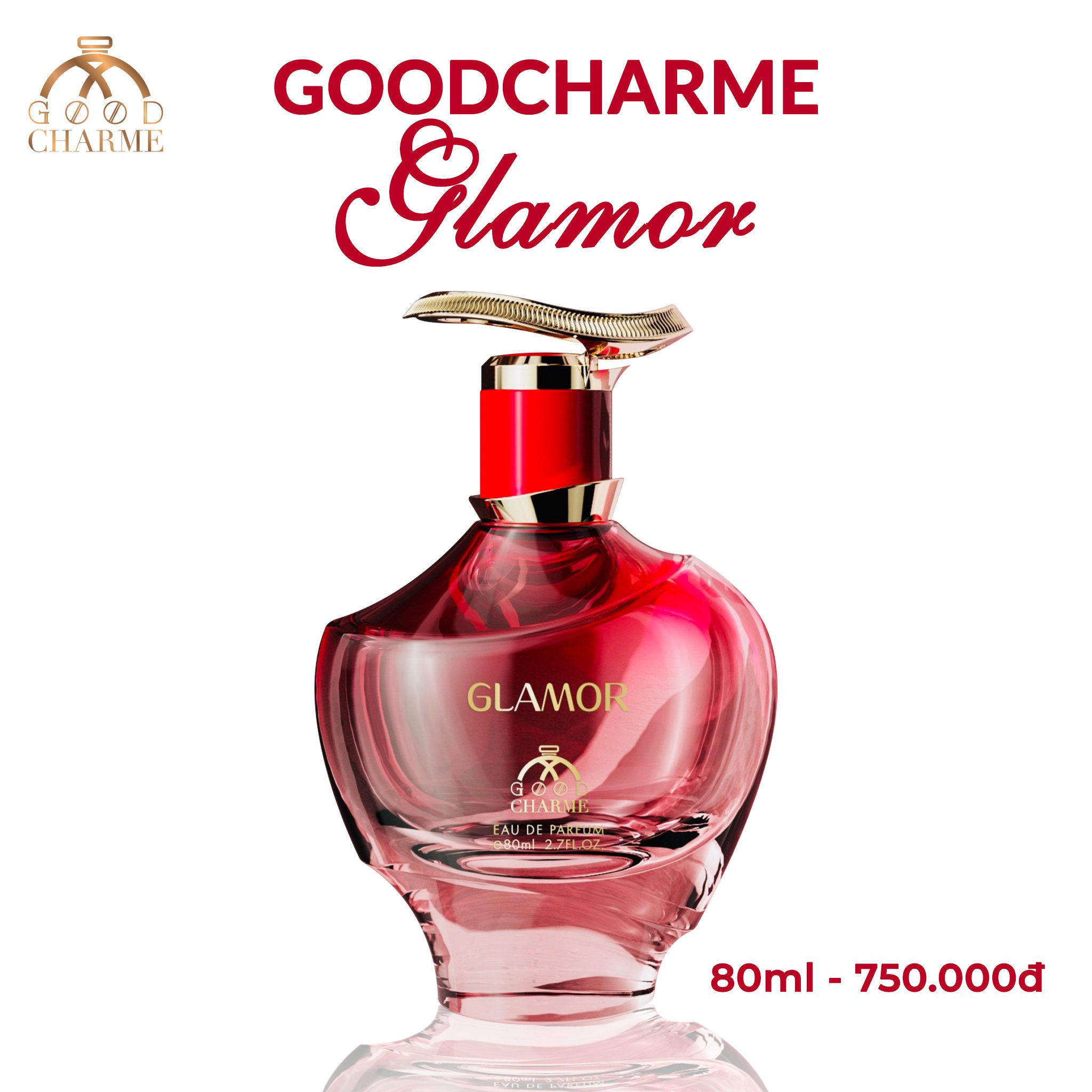 Nước Hoa Nữ GOOD CHARME GLAMOR - Một Nghệ Sĩ Mùi Hương 80ml