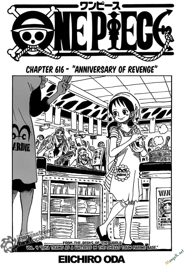 One Piece Chapter 616 - Trang 0