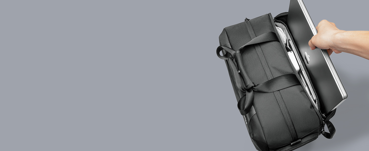 Túi Xách Tomtoc Navigator - T31 Travel Duffel Black T31M1D1