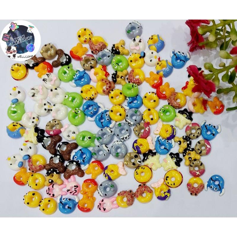 Combo 100 cái Charm trang trí Slime, mô hình chụp ảnh toru_slime