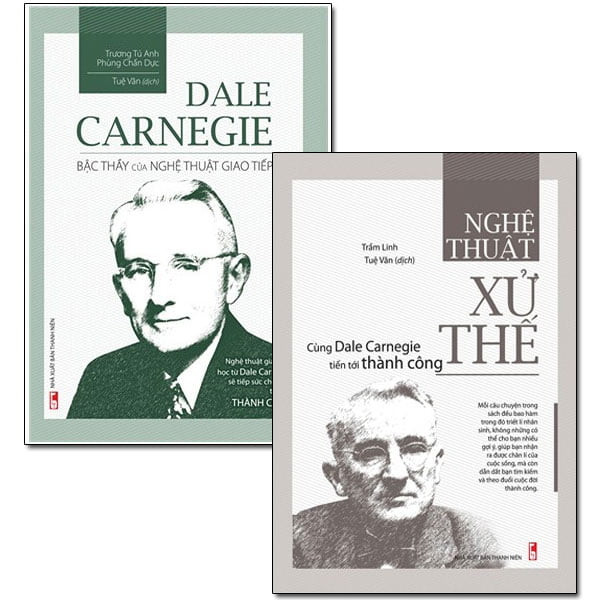 Combo: Dale Carnegie - Bậc Thầy Của Nghệ Thuật Giao Tiếp + Nghệ Thuật Xử Thế - Cùng Dale Carnegie Tiến Tới Thành Công (Bộ 2 Cuốn)