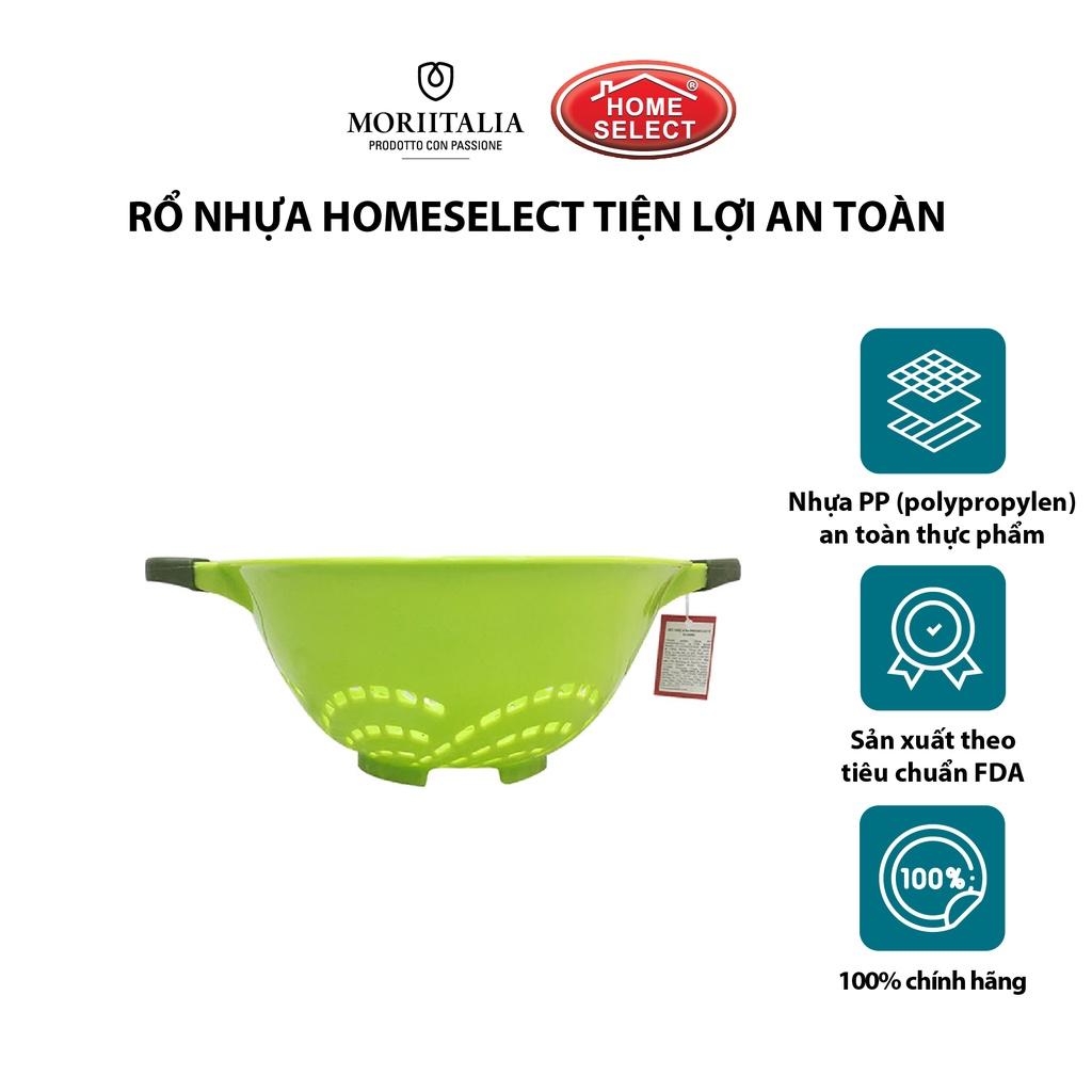 Rổ nhựa Homeselect tiện lợi an toàn XG0492-G