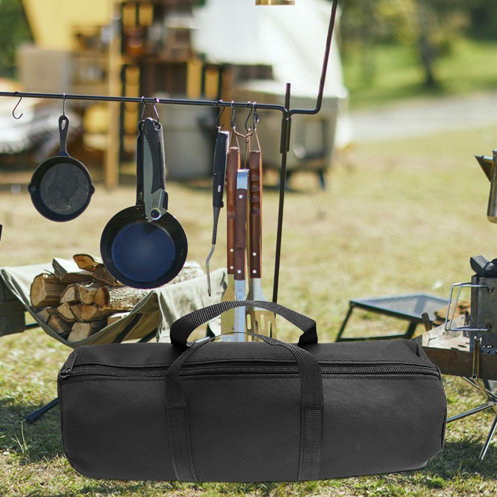 Tent Poles Storage Bag, Camping Gear Organizer, Replacement Pouch Rod Container, Zipper Closure Multi Tool Storage Bag, Organizer Bag for Hiking