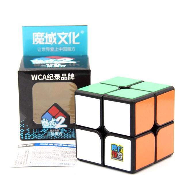 Combo Sỉ 10 Chiếc Rubik 2x2 Viền Đen Siêu Trơn, Đẹp