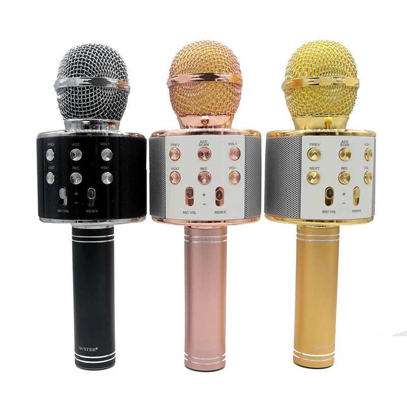 Micro Karaoke Tích Hợp Bluetooth Wster WS-858