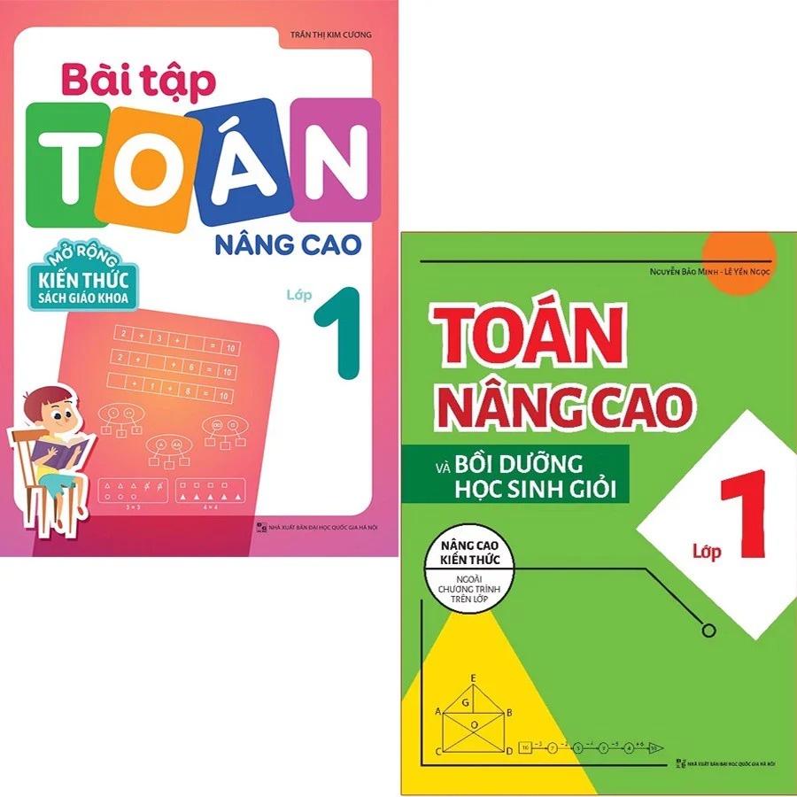 Combo 2 Cuốn - Toán Nâng Cao Lớp 1 - Bản Quyền
