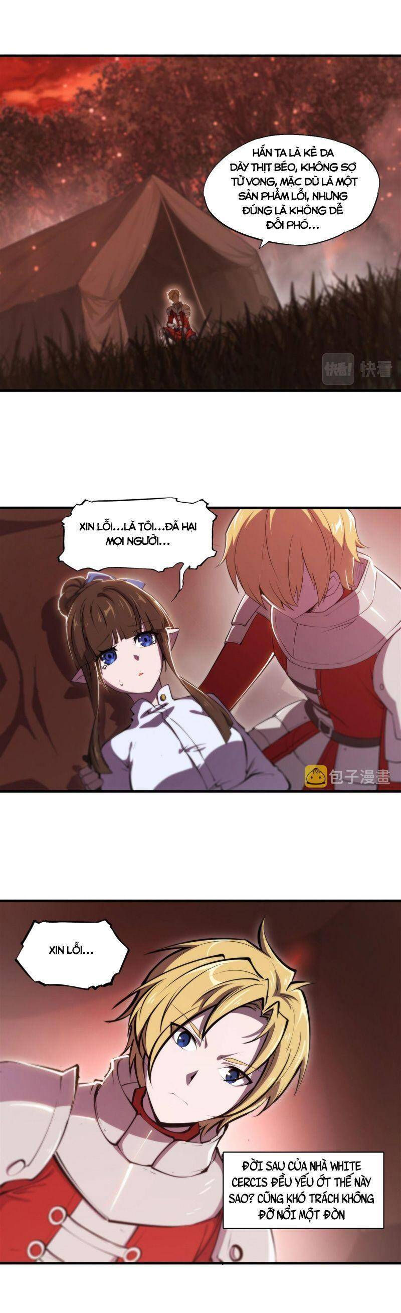 huyết cơ và kỵ sĩ chapter 245 11