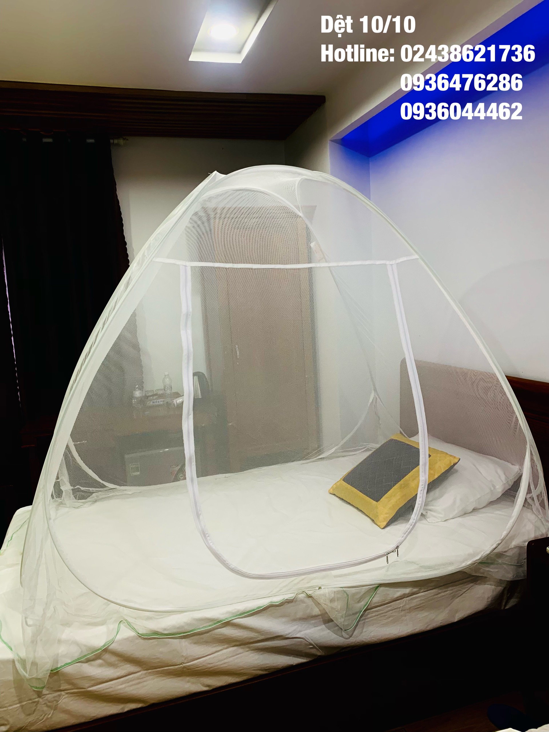 Màn bung Melody 1,8mx2m 1 cửa - Màn tuyn Dệt 10/10
