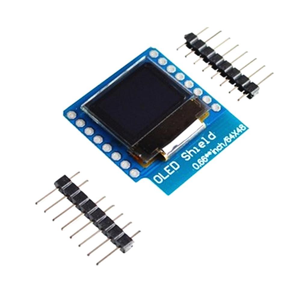 0.66inch OLED Display Module LCD IIC/I2C Interface FOR The MINI D1
