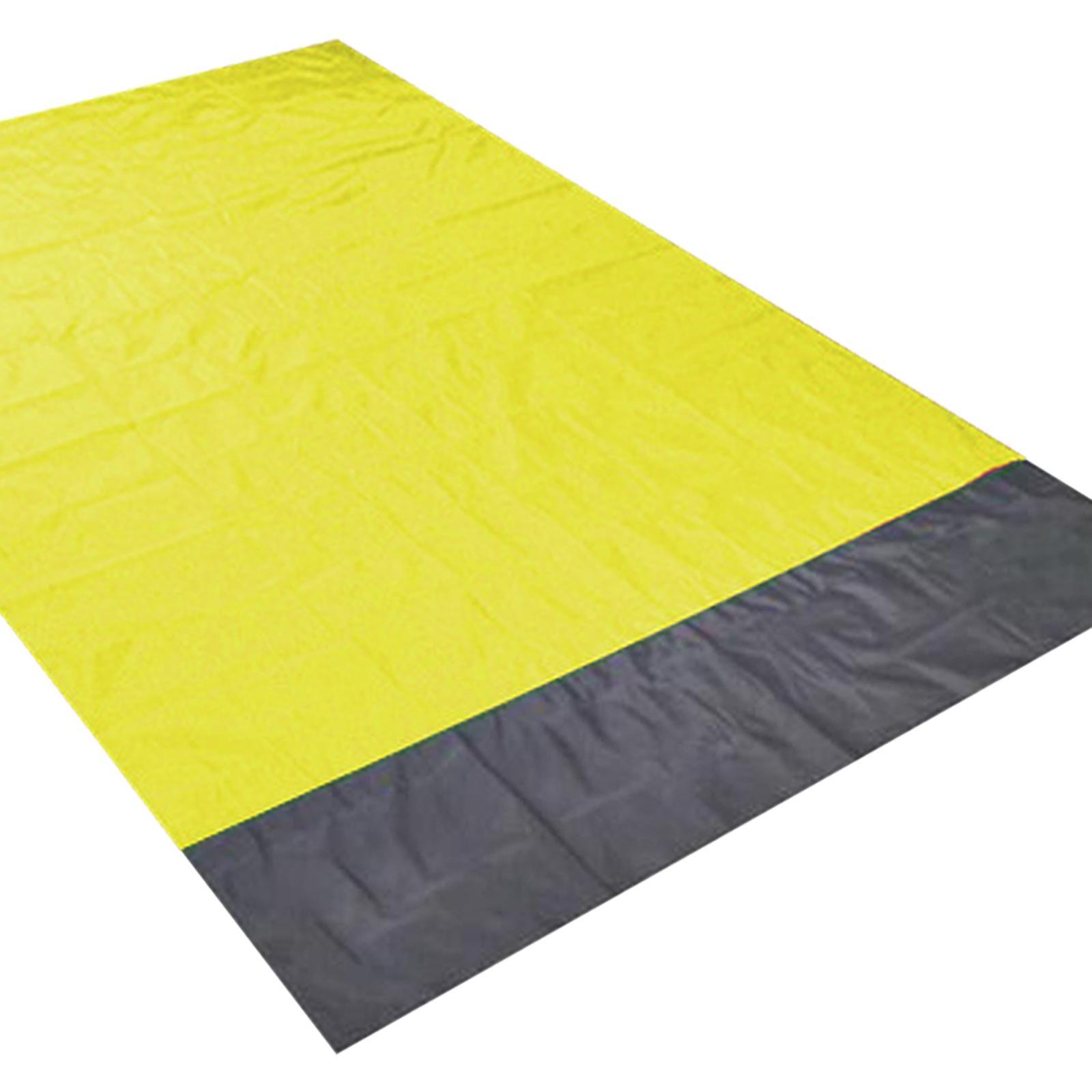 Pocket Picnic Blanket 210x200cm Garden Sheet Large Picnic Mat Compact Portable Rug Beach Mat for Hiking Festival Grass Activities