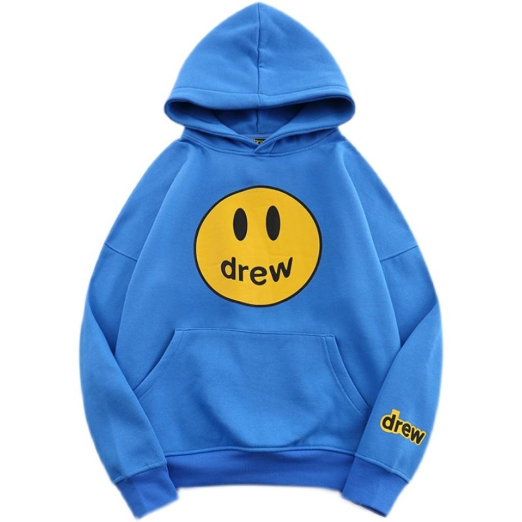 Áo Hoodie Mặt Drew Áo Nỉ Dáng Rộng Ullzang Unisex