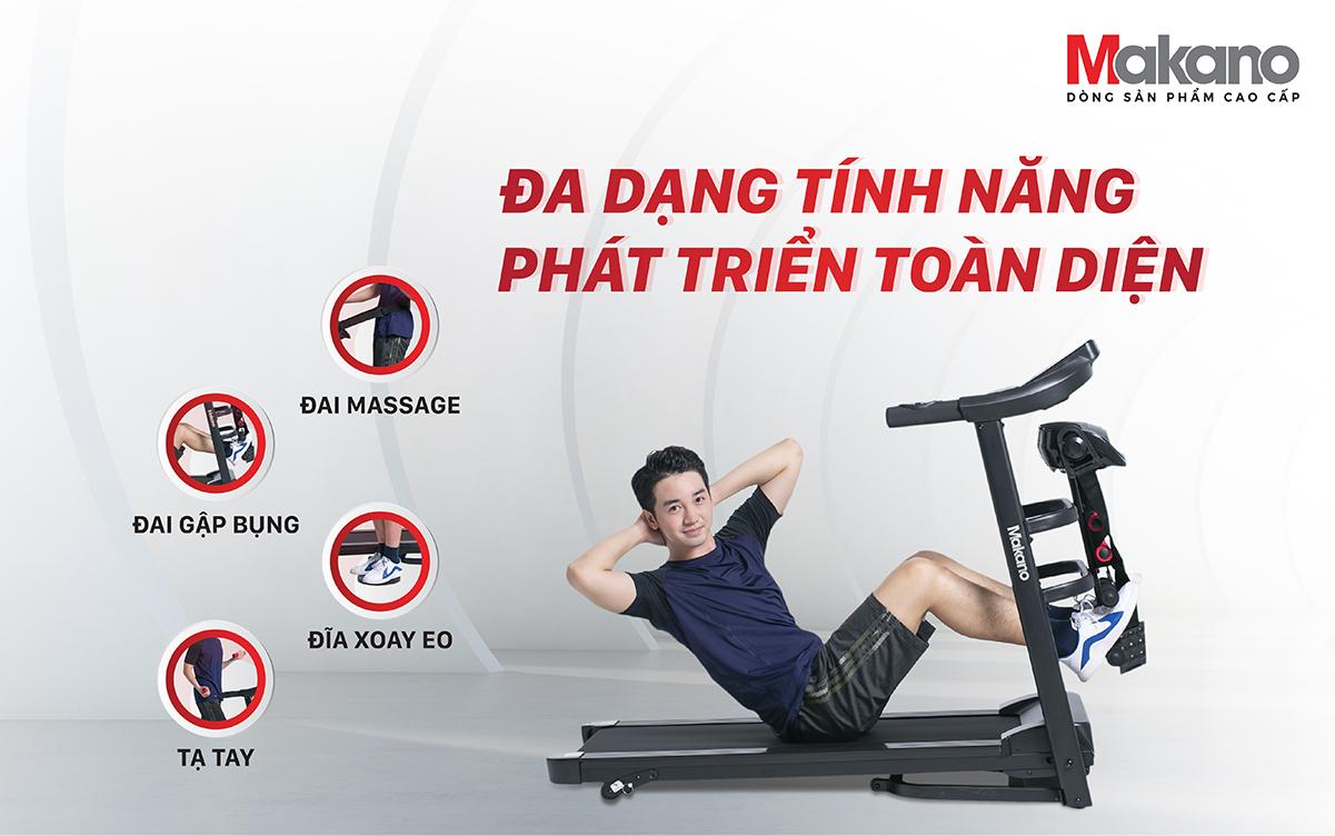 Máy chạy bộ Makano DVCB-00002