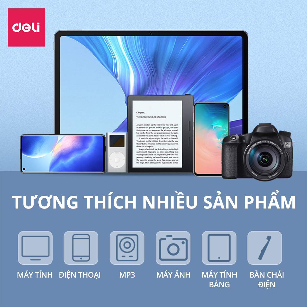 Cap Sạc Nhanh AOKA by Deli 20W Sạc Nhanh Cho Điện Thoại - Siêu Bền Chống Nóng Chống Cháy Nổ hàng chính hãng VS6013