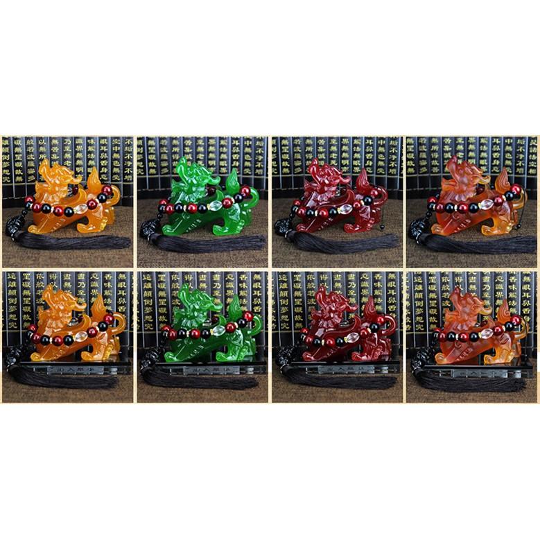 Tỳ hưu để taplo, trang trí bàn làm việc hút tài lộc