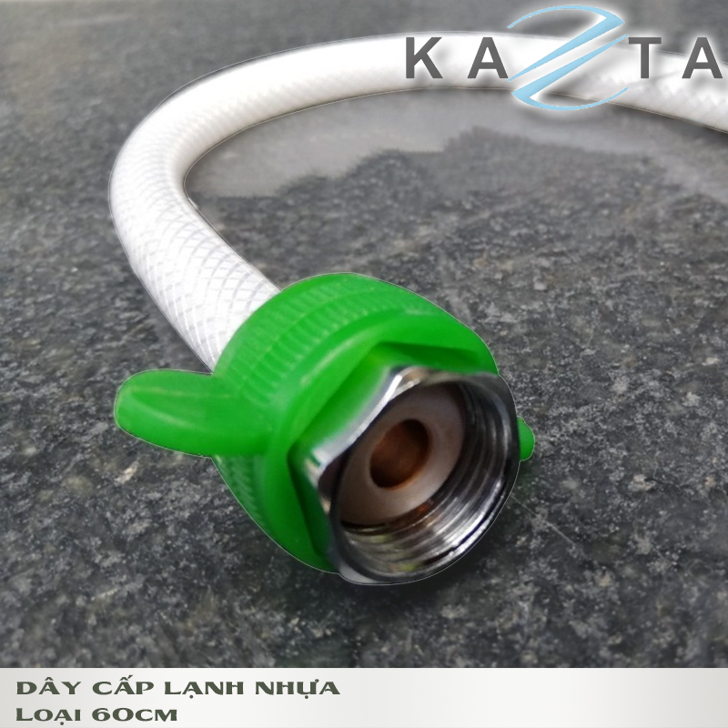 Dây cấp nước lạnh KAZTA KZ-DN60L nhựa cao cấp 60cm