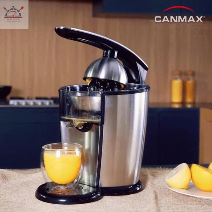 Máy vắt cam cao cấp thương hiệu Canmax CJ-186 - Chất liệu: Inox 304 - Dung tích: 1000ml - Công suất: 120W - Hàng Nhập Khẩu