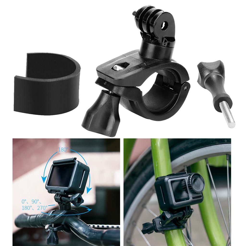 Motorcycle Bike Handlebar Mount Camera Holder Clip For DJI Osmo Action