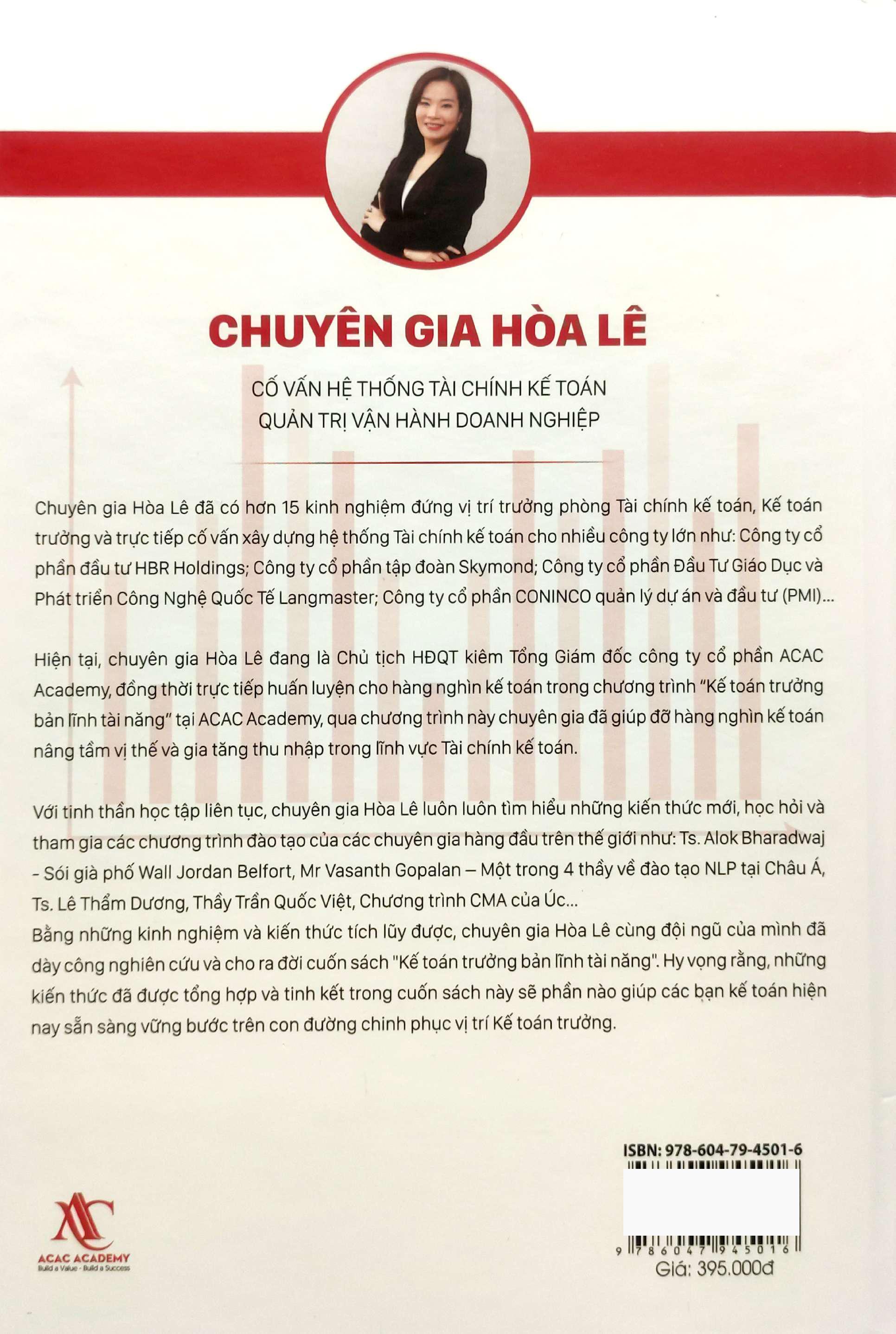 Sách - Kế Toán Trưởng - Bản Lĩnh Và Tài Năng - Bìa Cứng