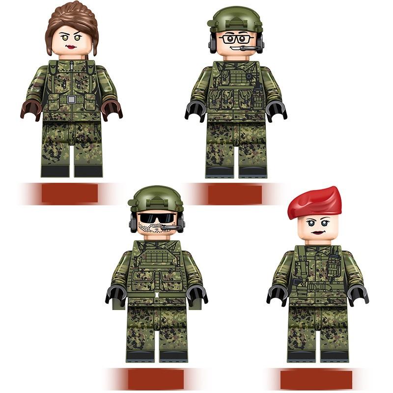 Đồ chơi Lắp ráp Xe tăng Đức Leopard 2A7+, SY0104 Xếp hình thông minh, Nhựa ABS an toàn, Sách hướng dẫn chi tiết