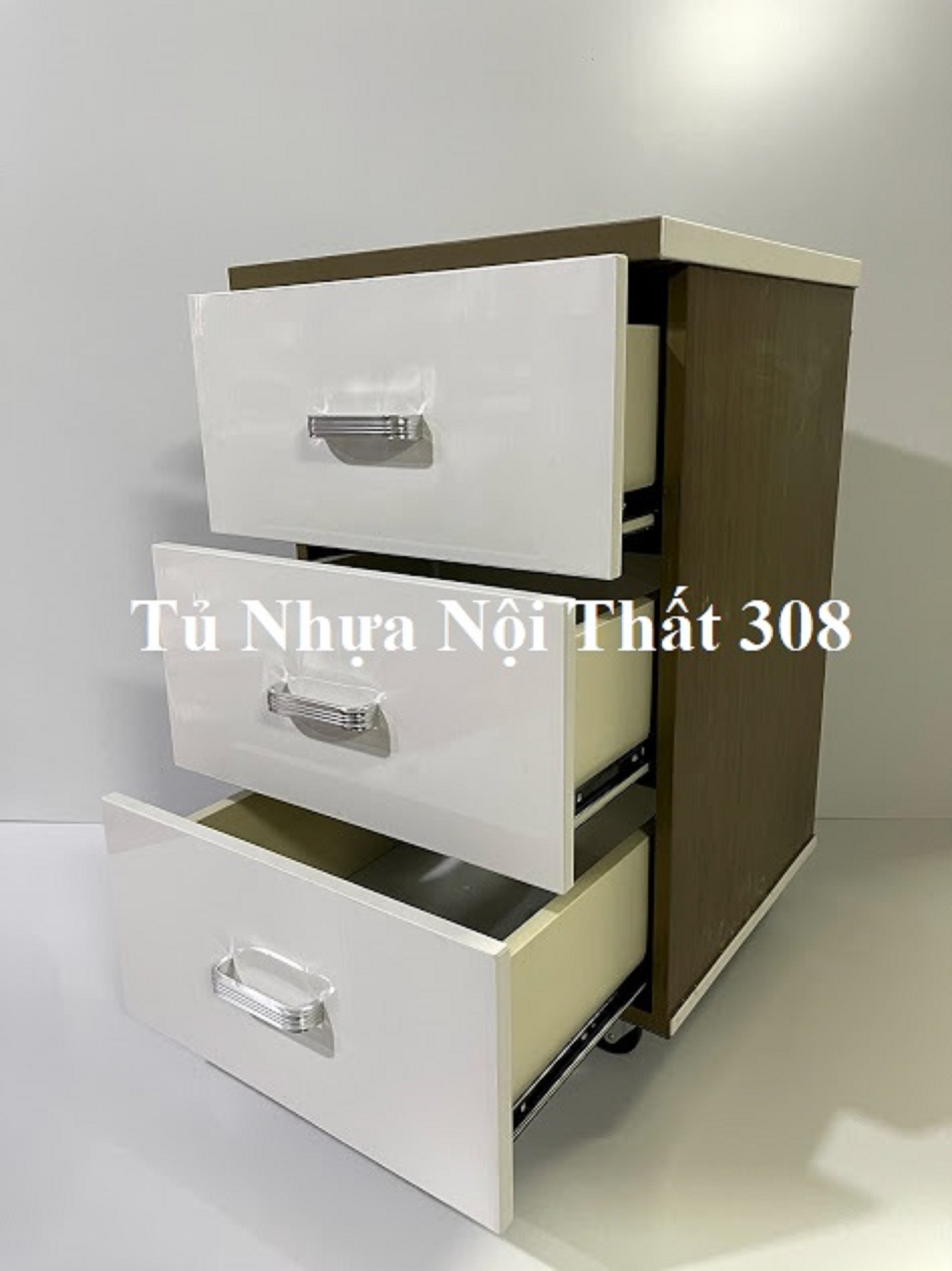 Tủ, Kệ Đầu Giường Nhựa Đài Loan Cao 70cm Ngang 42cm Sâu 42cm K106