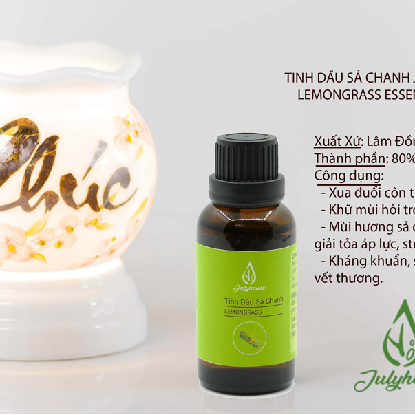 Tinh dầu Sả Chanh Julyhouse 100ml