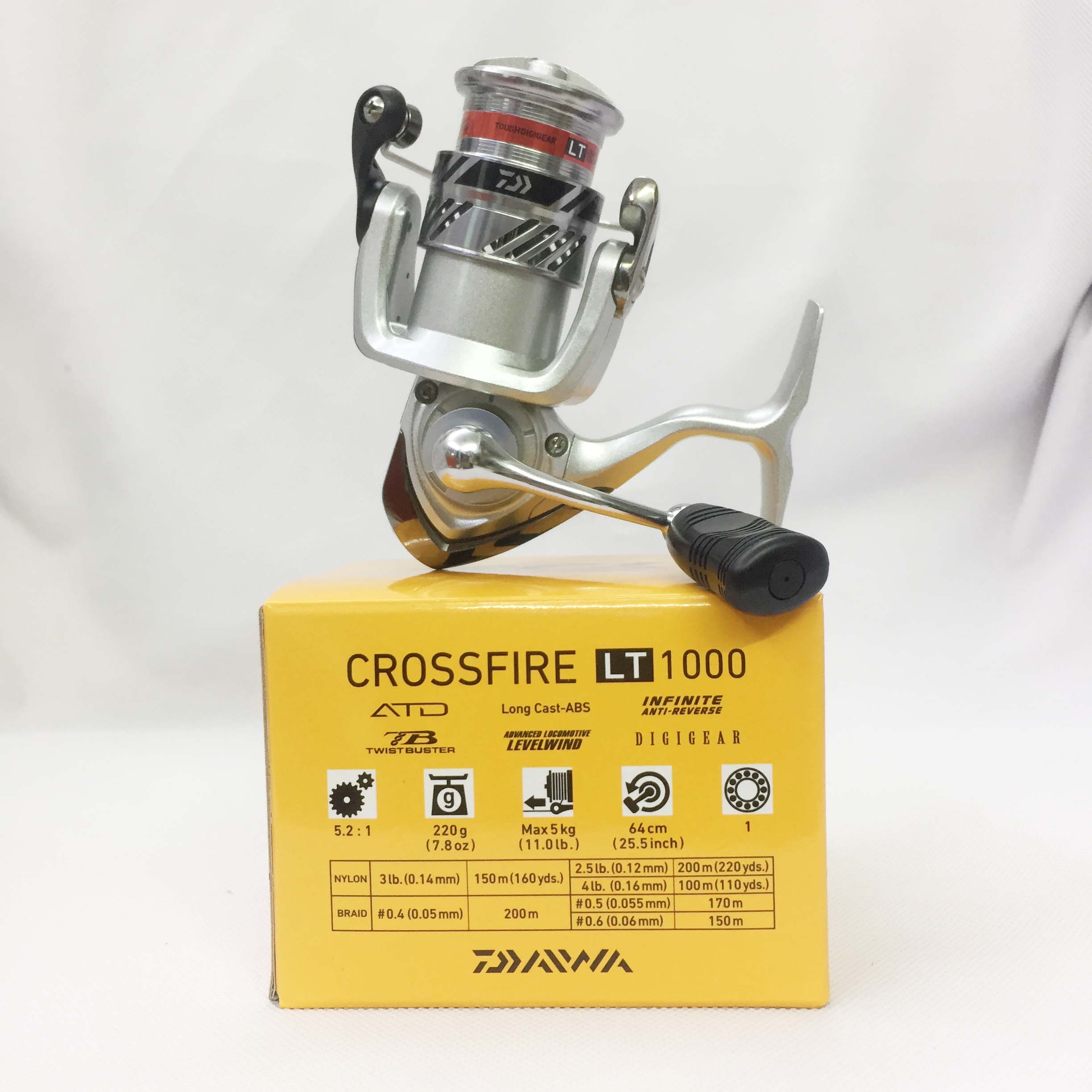 Máy câu cá Daiwa Crossfire New