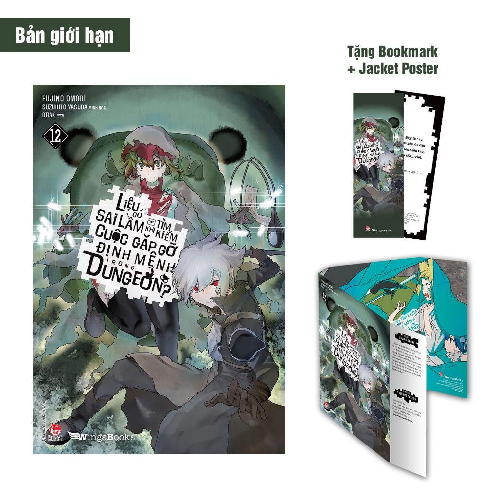 Sách Liệu có sai lầm khi tìm kiếm cuộc gặp gỡ định mệnh trong Dungeon - Tập 12 - Wingsbooks - NXB Kim Đồng