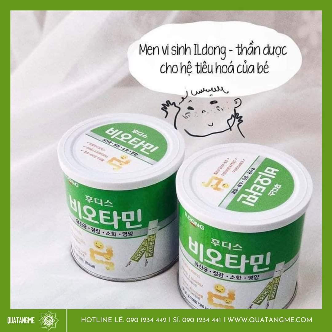 Men vi sinh Ildong Foodis Hàn Quốc hỗ trợ tiêu hóa, hấp thụ dinh dưỡng, Bổ sung vitamin và khoáng chất từ sữa non - QuaTangMe Extaste