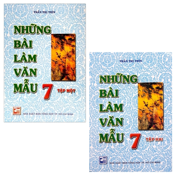 Combo Những Bài Làm Văn Mẫu 7 - Tập 1 (Tái Bản) Và 2 (Bộ 2 Tập)