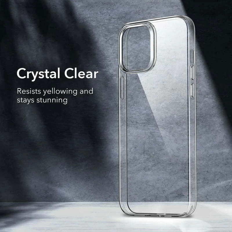 Ốp lưng dẻo silicon trong suốt cho iPhone 12 Pro Max hiệu Ultra Thin - Hàng nhập khẩu