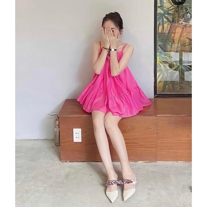 SET ÁO HAI DÂY KÈM CHÂN VÁY