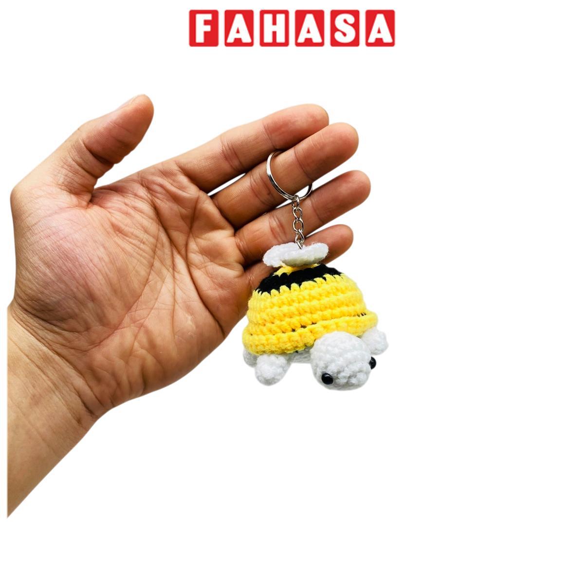 Móc Khoá Len Thủ Công Hình Rùa - Mẫu 5