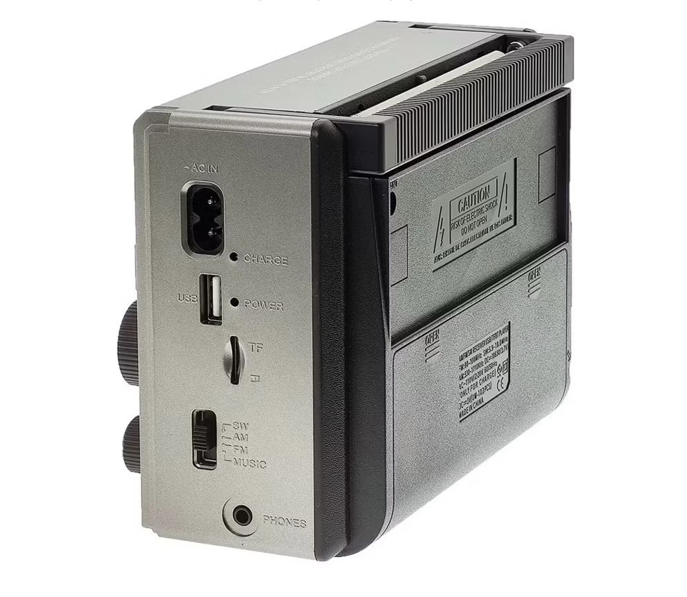 Đài radio 310BT Chất Lượng Tốt Am/Fm/Sw Đa Chức Năng Radio Với USB/Khe Cắm SD -kết nôi Bluetooth -tích hợp pin sạc-Hàng Chính Hãng