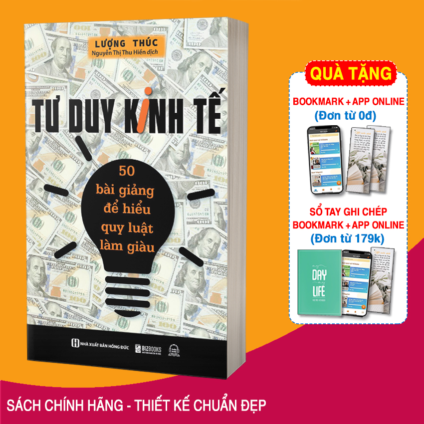 Sách Tư Duy Kinh Tế: 50 Bài Giảng Để Hiểu Quy Luật Làm Giàu