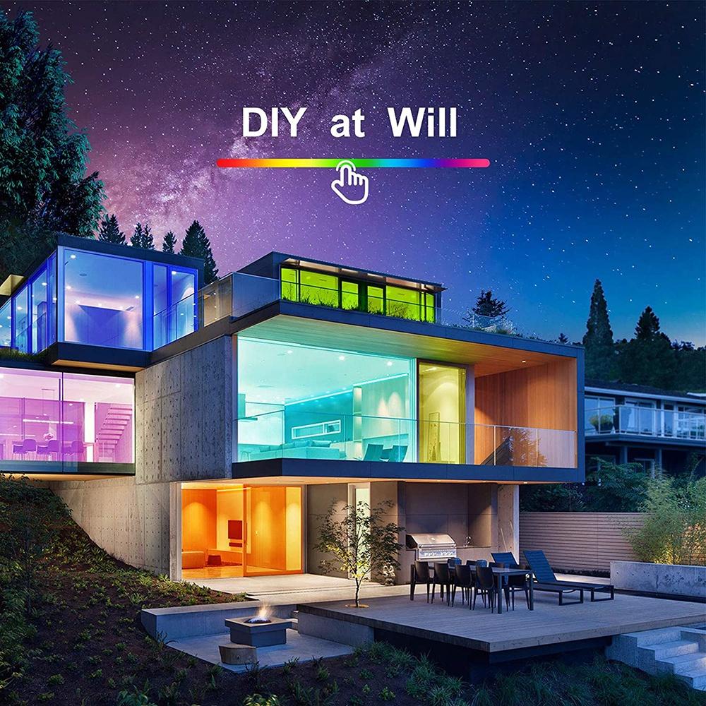 Bộ điều Khiển Bluetooth Dải đèn LED,Đèn Nền LED TV,Đèn Nền Trang Trí 5V RGB 5050 / Ánh Sáng Ban đêm / Chuỗi Phát Sáng Cho Phòng Ngủ
