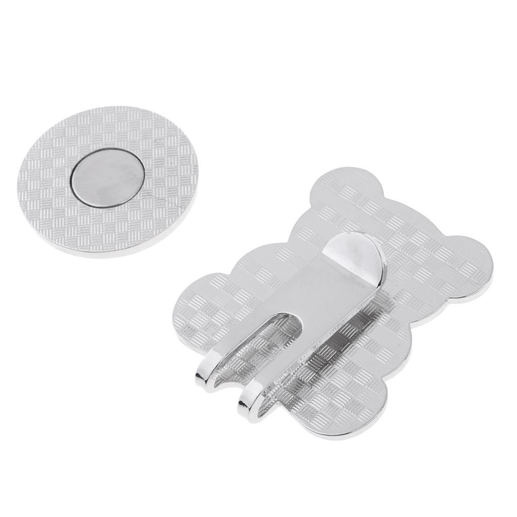 3-5pack Golf Cap Clip Magnetic Ball Marker Hat Visor Clip Golfer Club Gift