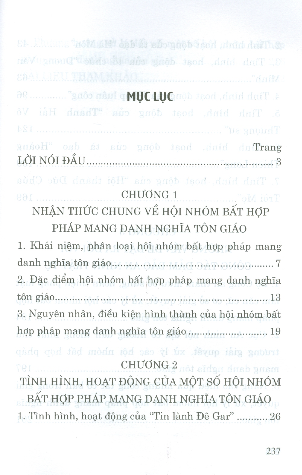 Hội Nhóm Bất Hợp Pháp Mang Danh Nghĩa Tôn Giáo Và Những Vấn Đề Đặt Ra Đối Với Công Tác Đảm Bảo An Ninh Trật Tự